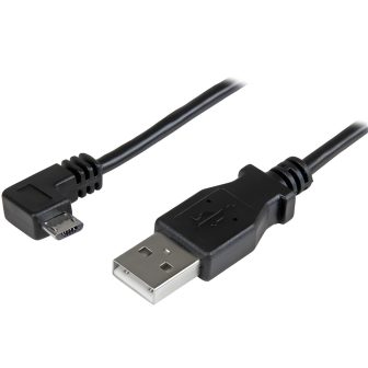 StarTech.com Cable de 1m Micro USB con conector acodado a la derecha…