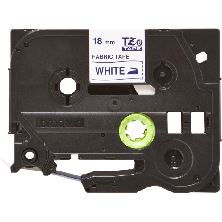 Brother TZE-FA4 Label Printer Tape Blue on White