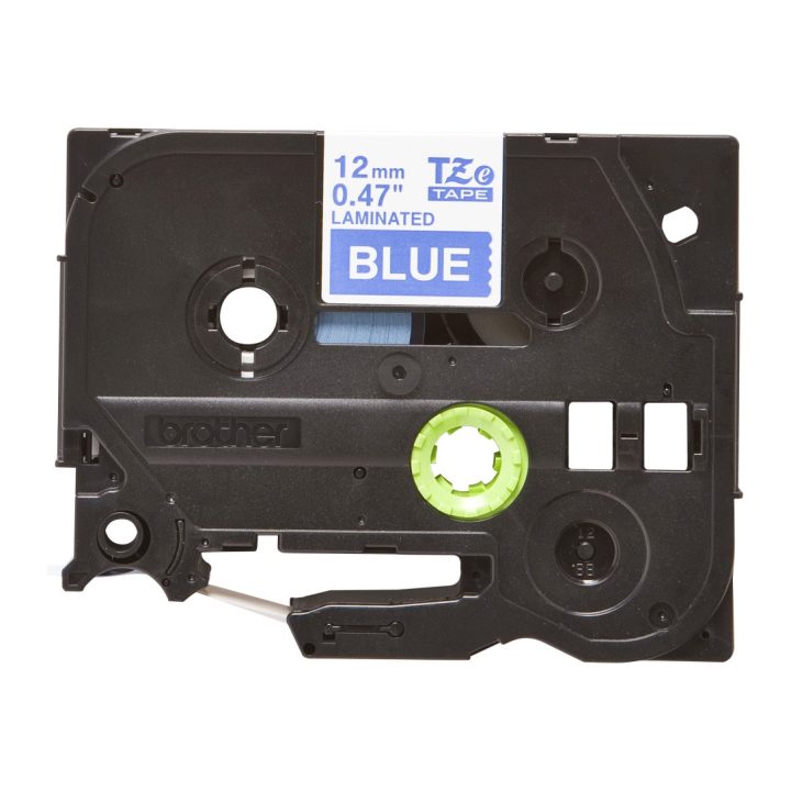 Brother TZE-535 Label Printer Tape White on Blue