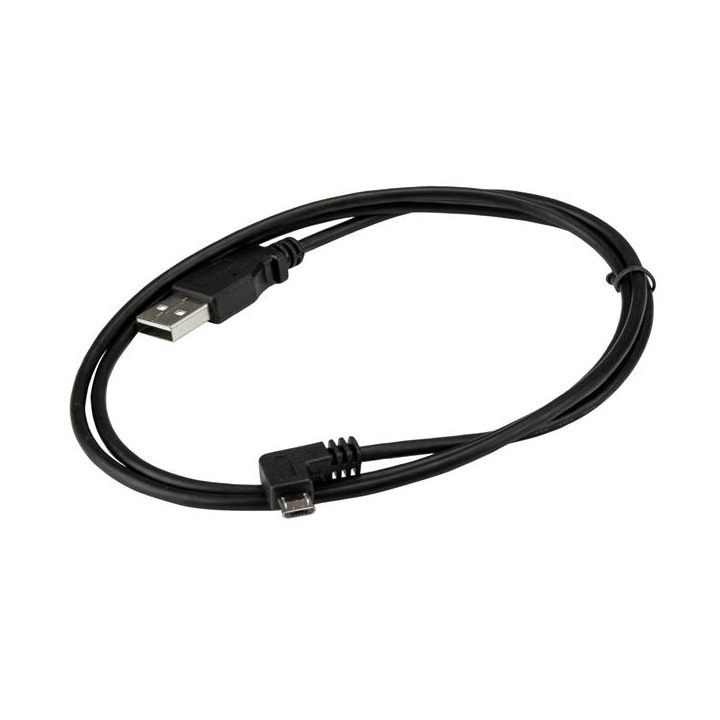 StarTech.com Cable de 1m Micro USB con conector acodado a la derecha…