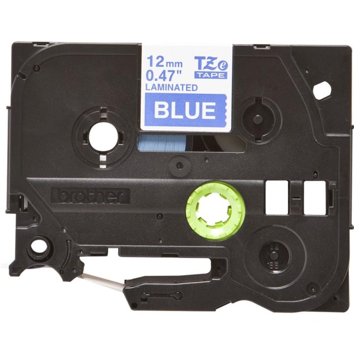 Brother TZE-535 Label Printer Tape White on Blue