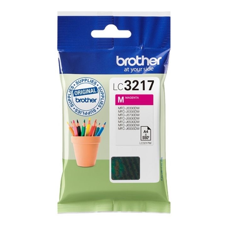 Brother LC3217M cartucho de tinta 1 peça(s) Original Magenta