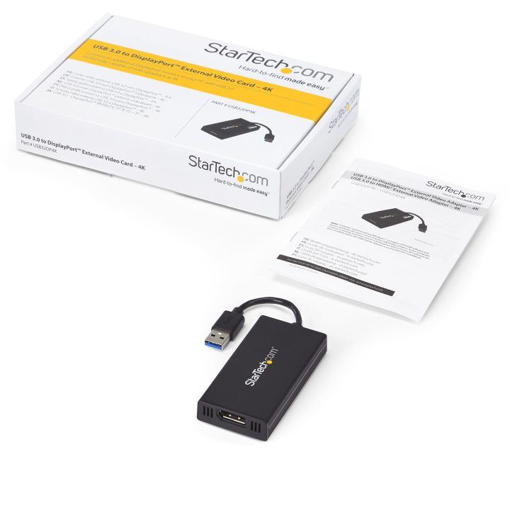 StarTech.com Adaptador USB 3.0 a DisplayPort 4K Ultra HD -…