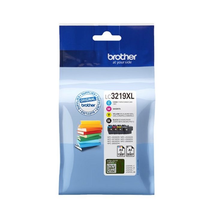 Brother LC3219XLVAL cartucho de tinta 4 peça(s) Original Preto…