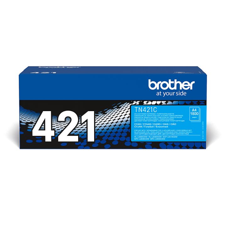 Brother TN-421C cartucho de tóner 1 unidade(s) Original Ciano