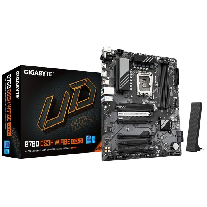 GIGABYTE B760 DS3H WIFI6E GEN5 Motherboard