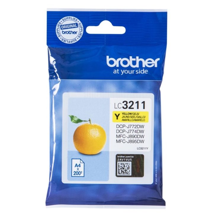 Brother LC3211Y ink cartridge 1 piece(s) Original Standard yield…