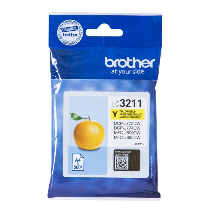 Brother LC3211Y ink cartridge 1 piece(s) Original Standard yield…