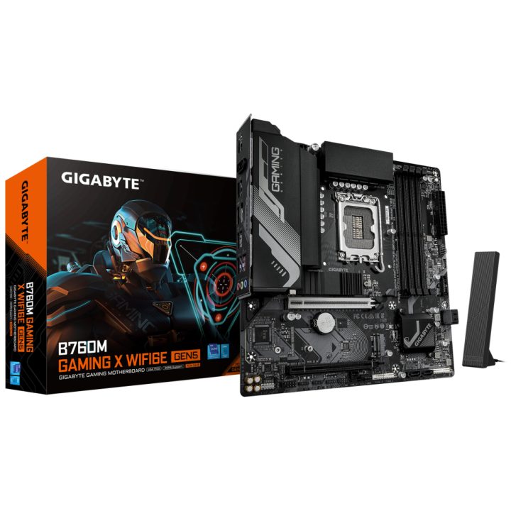 GIGABYTE B760M GAMING X WIFI6E GEN5 Motherboard