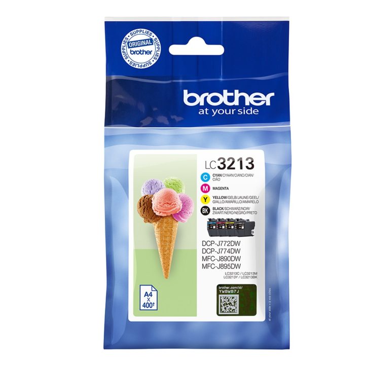 Brother LC3213VAL cartucho de tinta 4 peça(s) Original Alto…