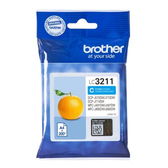 Brother LC3211C ink cartridge 1 piece(s) Original Standard Yield Cyan