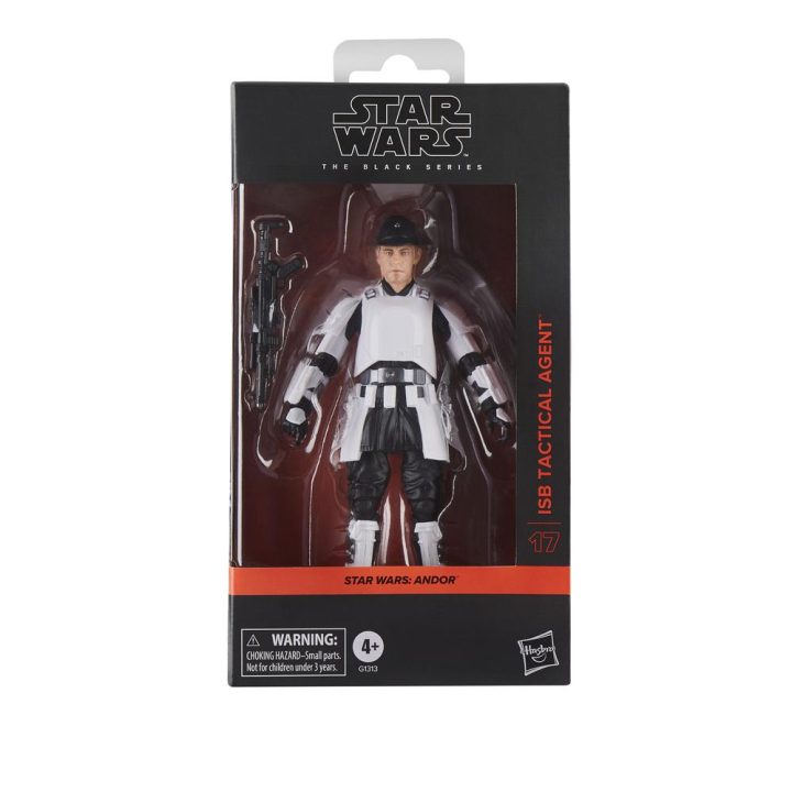 Hasbro Star Wars The Black Series Andor ISB Tactical Agent Action…