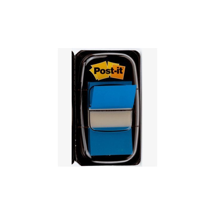 50 Blue Index Markers Dispenser Blister 25.4x43.2mm 680-2 Post-it…