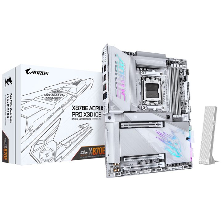 GIGABYTE X870E AORUS PRO X3D ICE Placa Base