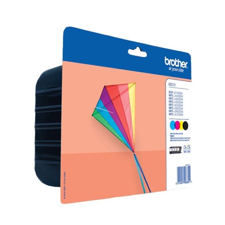 Brother LC-223VALBP Ink Cartridge 4 piece(s) Original Black, Cyan…