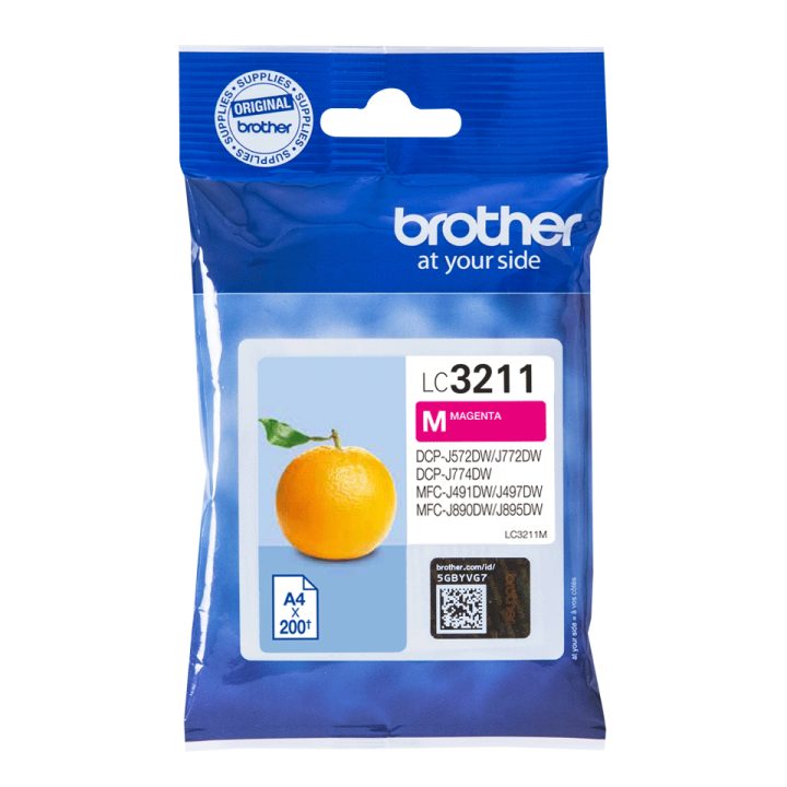 Brother LC3211M Ink Cartridge 1 piece(s) Original Standard Yield…