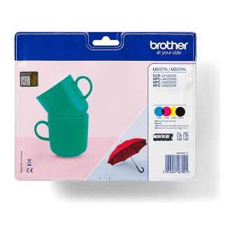 Brother LC-227XLVALBP cartucho de tinta 4 pieza(s) Original Negro…