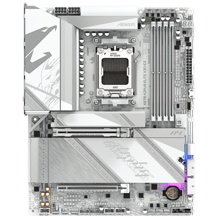 Motherboard GIGABYTE X870 AORUS ELITE X3D ICE