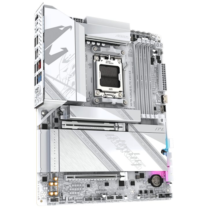 GIGABYTE X870 AORUS ELITE X3D ICE Motherboard
