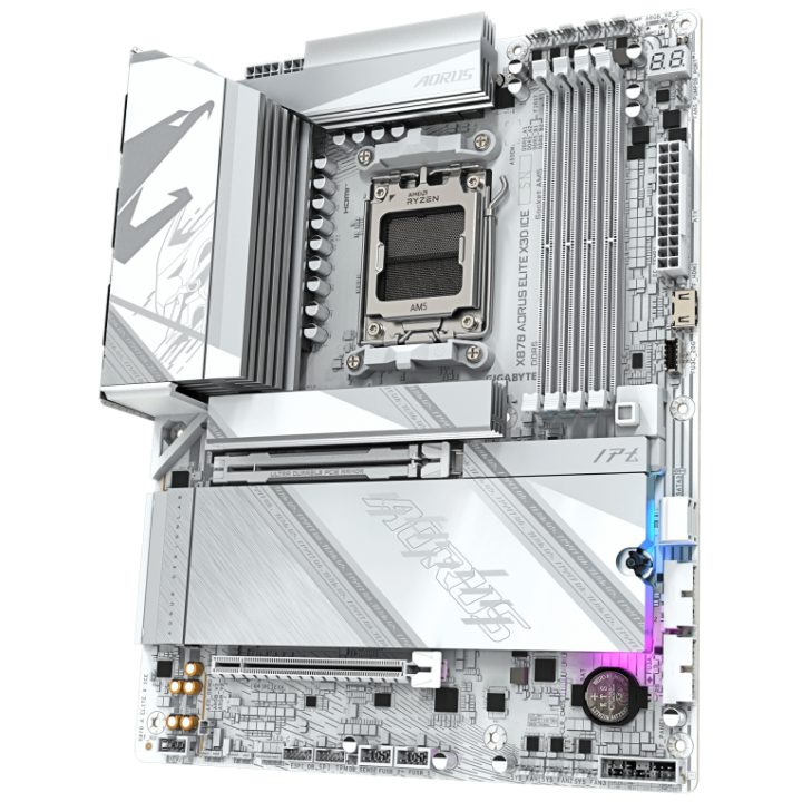 Motherboard GIGABYTE X870 AORUS ELITE X3D ICE