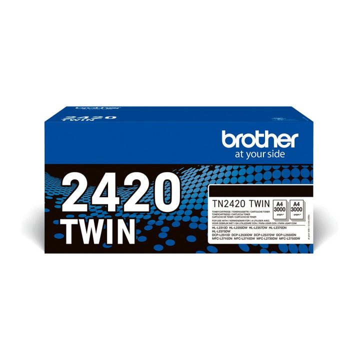 Brother TN-2420TWIN Toner Cartridge 2 piece(s) Original