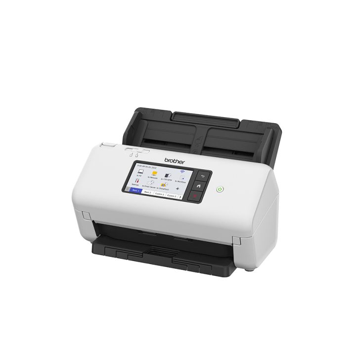 Brother ADS-4700W ADF Scanner + Sheet-Fed Scanner 600 x 600 DPI A4…