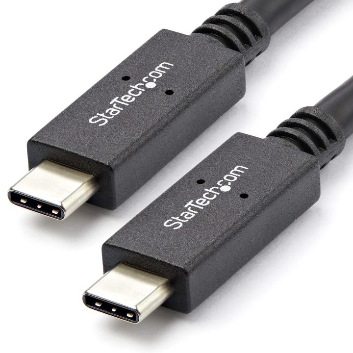StarTech.com 1m USB-C Cable with Power Delivery up to 5A - USB 3.1 10…