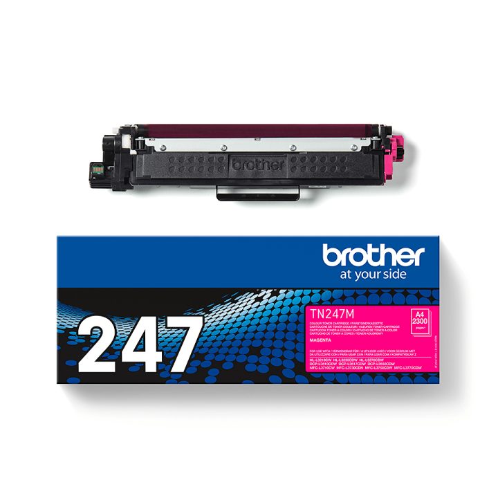 Brother TN-247M cartucho de toner 1 unidade(s) Original Magenta