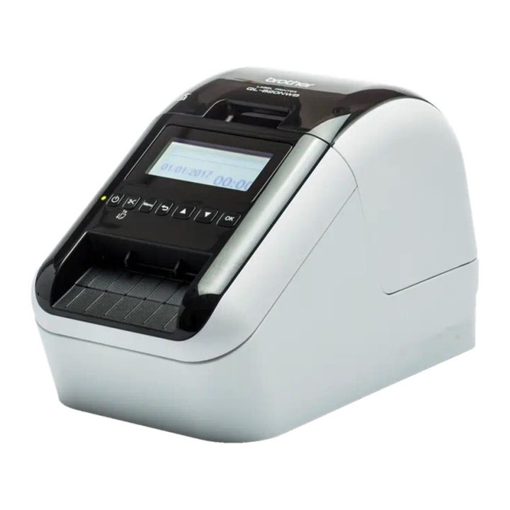 Brother QL-820NWBC Direct Thermal Label Printer Color 300 x 300 DPI…