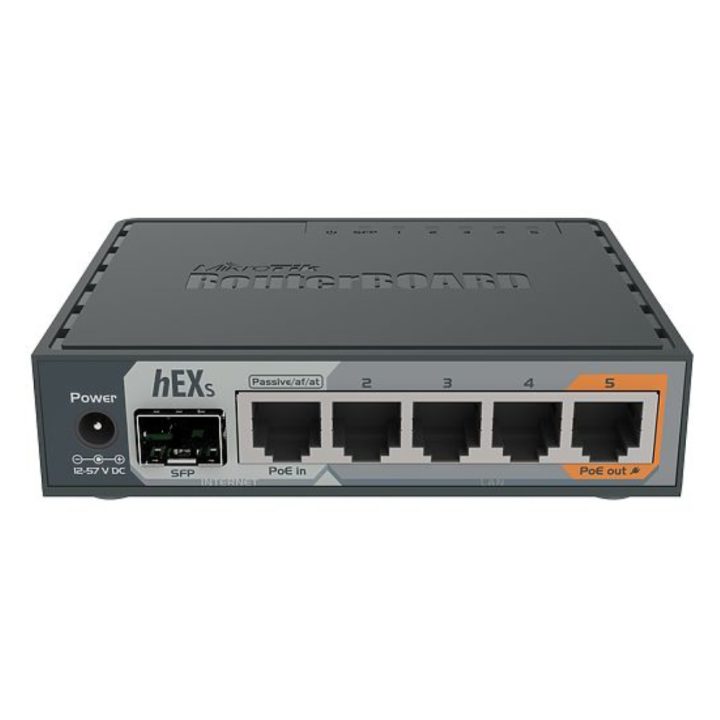 MikroTik RB760iGS hEX S Router 5xGB 1xSFP L4
