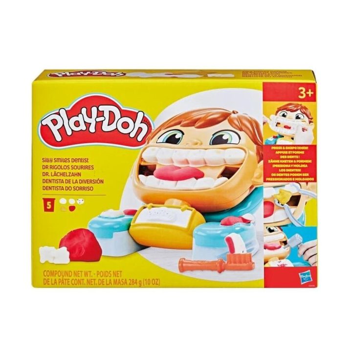Jogo Hasbro Play-Doh Silly Smiles Dentist (G04905L00)
