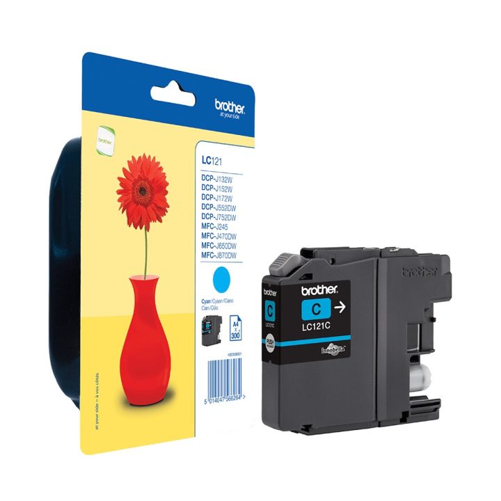 Brother LC121CBP cartucho de tinta 1 pieza(s) Original Rendimiento…