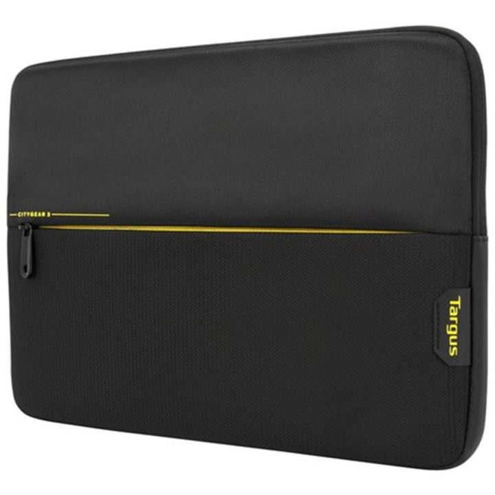 Targus CityGear 3 15.6" Sleeve Black, Yellow