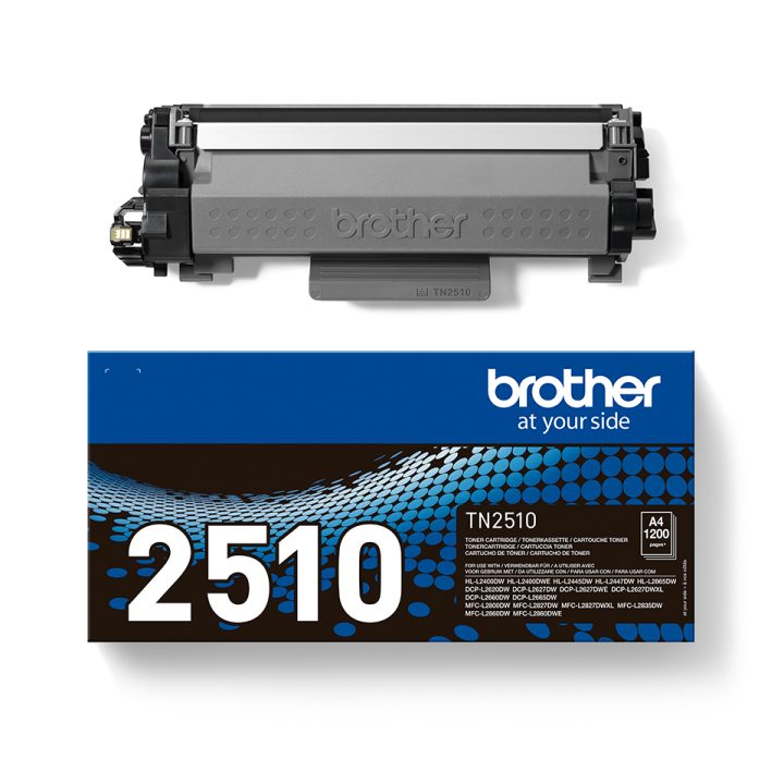 Brother TN-2510 cartucho de toner 1 unidade(s) Original Preto