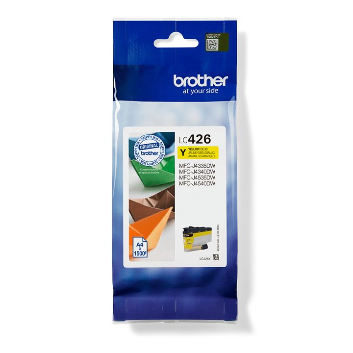 Brother LC-426Y cartucho de tinta 1 peça(s) Original Amarelo