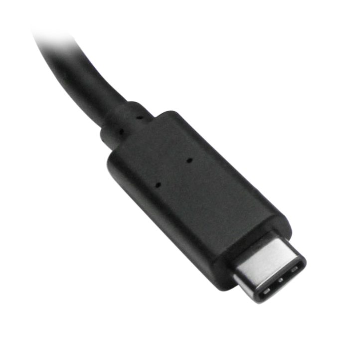 StarTech.com Concentrador USB 3.0 de 3 Puertos con USB-C y Ethernet…