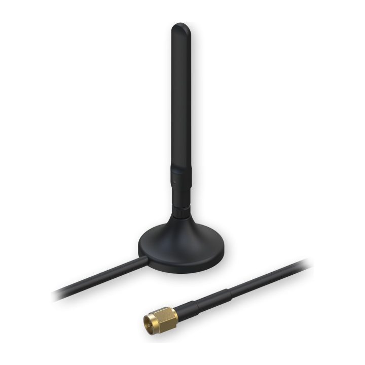 Teltonika 5G Mobile Magnetic SMA Antenna 3.6 dBi Omnidirectional…