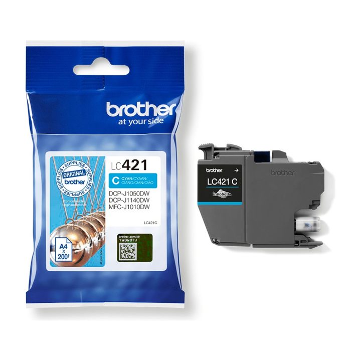 Brother LC421C Ink Cartridge 1 piece(s) Original Cyan