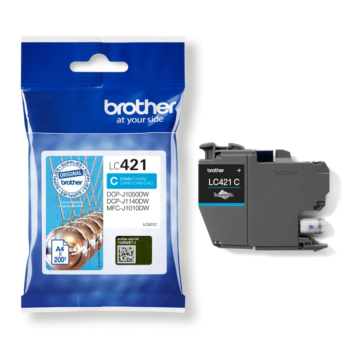 Brother LC421C cartucho de tinta 1 unidade(s) Original Ciano