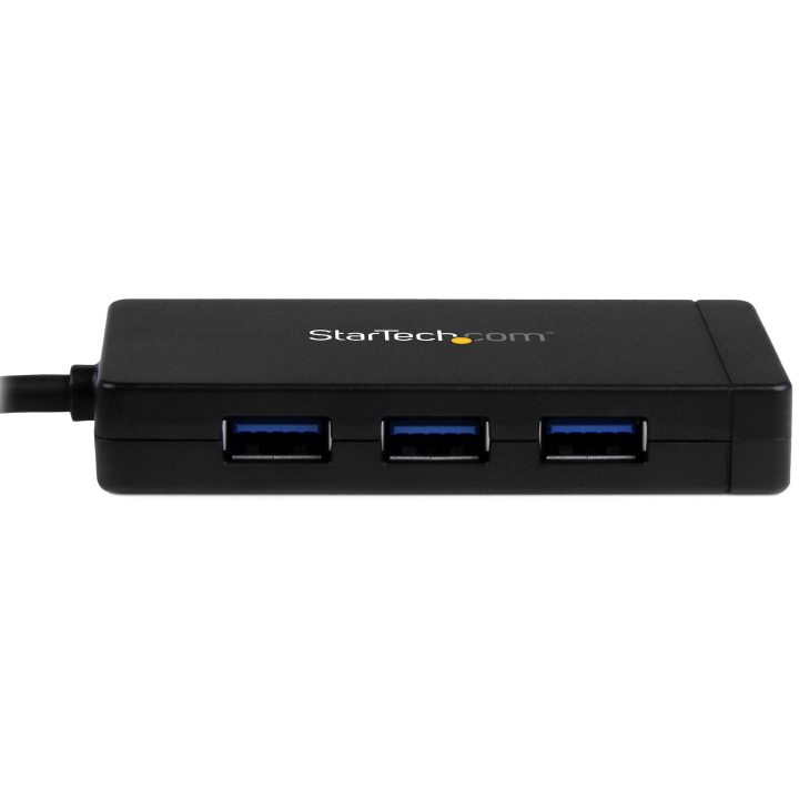 StarTech.com Concentrador USB 3.0 de 3 Puertos con USB-C y Ethernet…