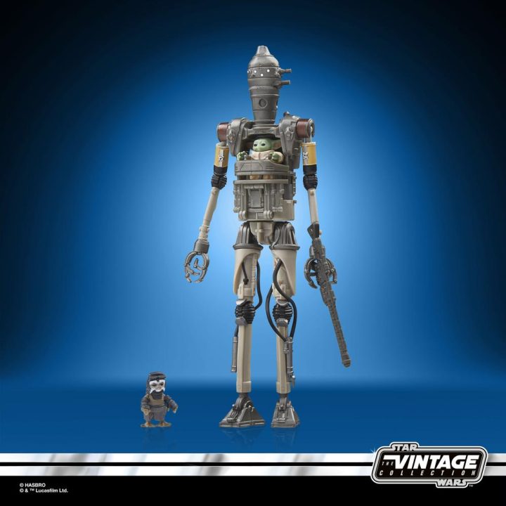 Star Wars The Vintage Collection IG-12, Grogu & Anzellan