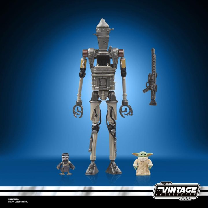 Star Wars The Vintage Collection IG-12, Grogu & Anzellan