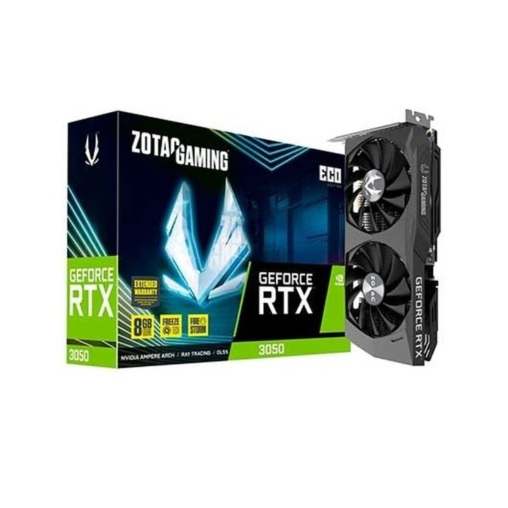 Placa gráfica ZOTAC RTX 3050 Eco 8GB GDDR6 (ZT-A30500K-10M)