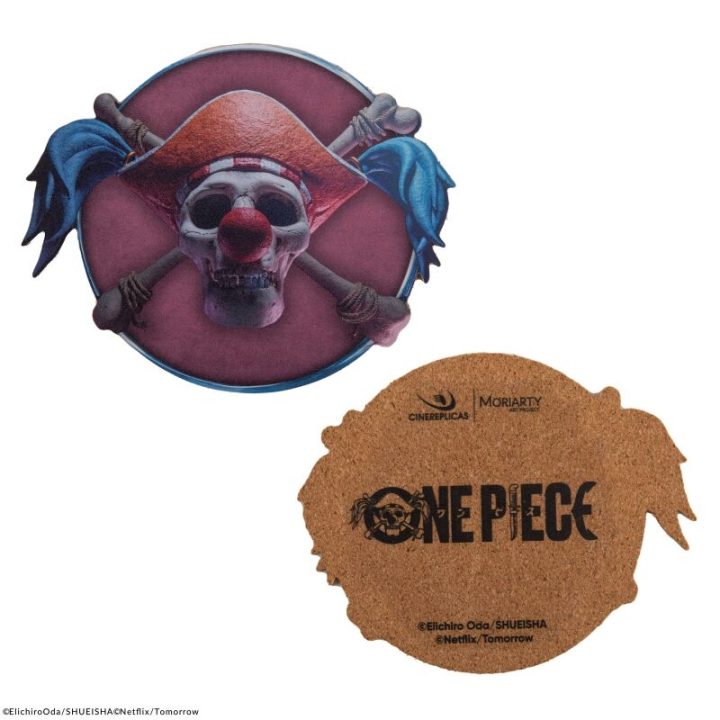 Conjunto de 4 porta-copos Cinereplicas One Piece 1