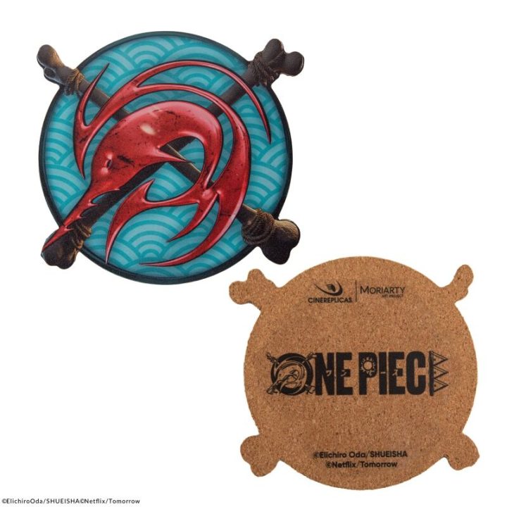 Conjunto de 4 porta-copos Cinereplicas One Piece 1