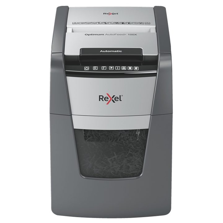 Rexel Optimum AutoFeed+ 100X destruidora de documentos Corte cruzado…