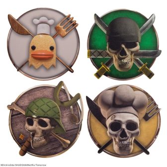 Set of 4 Cinereplicas One Piece 2 Coasters