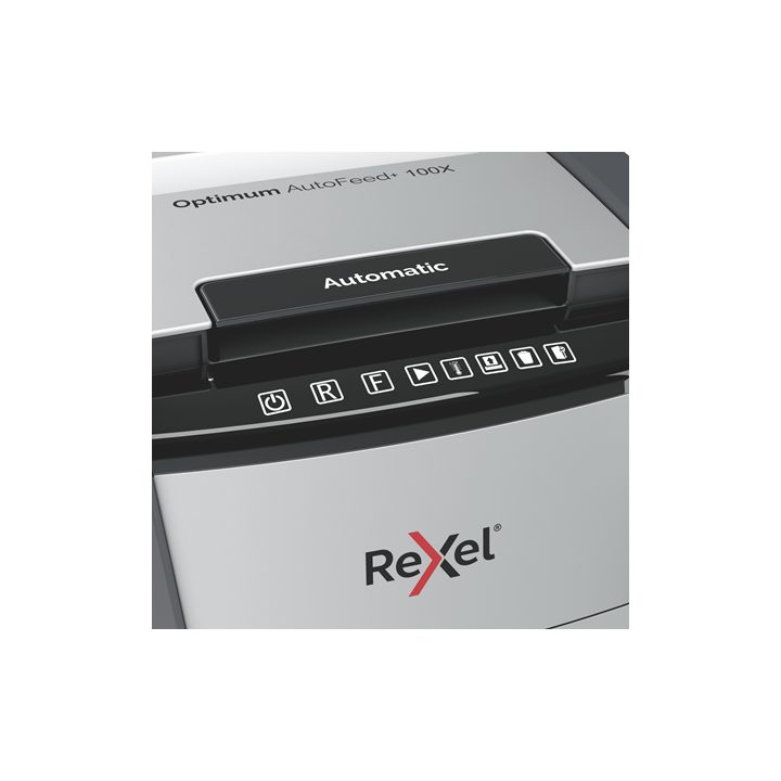 Rexel Optimum AutoFeed+ 100X triturador de papel Corte cruzado 55 dB…