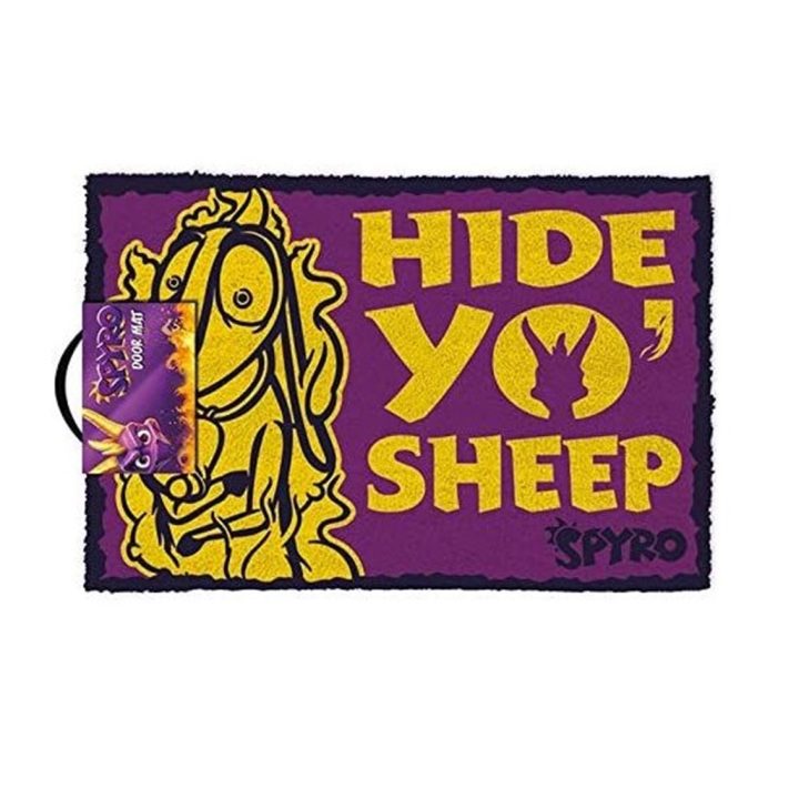 Pyramid Spyro the Dragon doormat hide yo sheep 40 x 60 cm (GP85344)