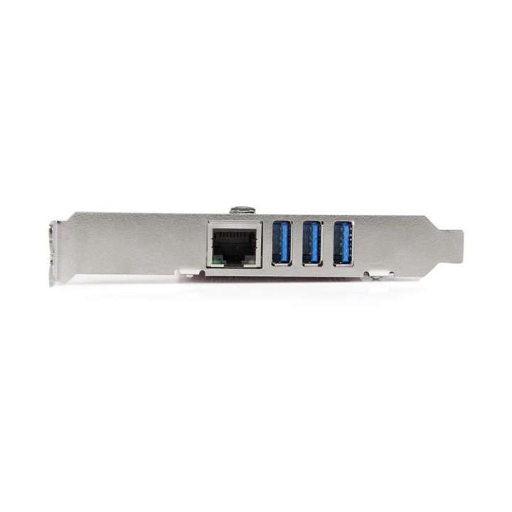 StarTech.com Tarjeta Adaptador de Red Ethernet Gigabit Combo con Hub…